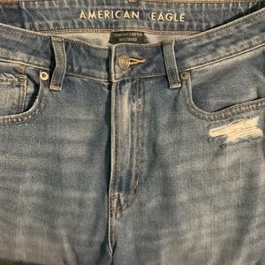 American eagle ripped jeans